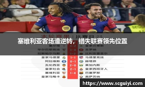 塞维利亚客场遭逆转，错失联赛领先位置