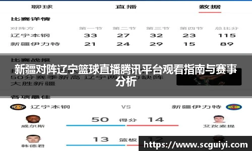 新疆对阵辽宁篮球直播腾讯平台观看指南与赛事分析